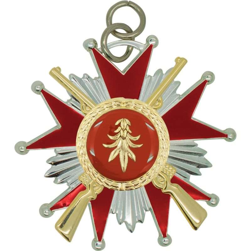 Bild von   schuetzenorden stern mit gewehjpg | 🌟 Gravur nach Wunsch 🪄