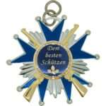 Bild von   schuetzenorden stern mit gewehjpg | 🌟 Gravur nach Wunsch 🪄