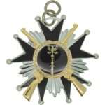 Bild von   schuetzenorden stern mit gewehjpg | 🌟 Gravur nach Wunsch 🪄