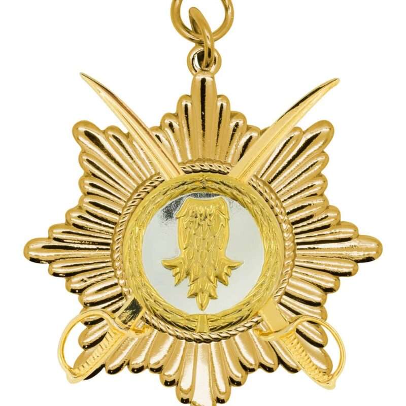 Schützenorden - kleiner Sternorden mit gekreuzten Säbeln