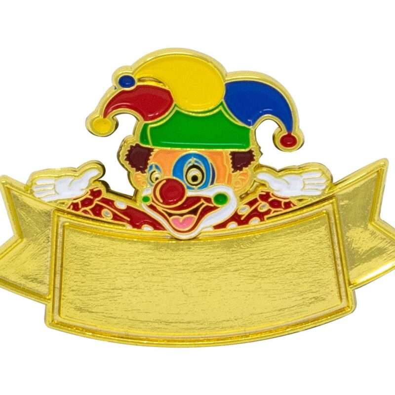 Bild von   karnevalsbrosche clownjpg | 🌟 Gravur nach Wunsch 🪄