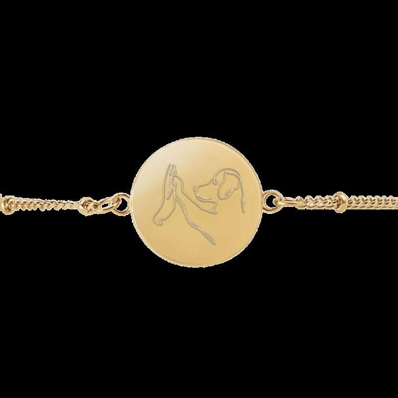 Bild von   pawfriends armbandjpg | 🌟 Gravur nach Wunsch 🪄