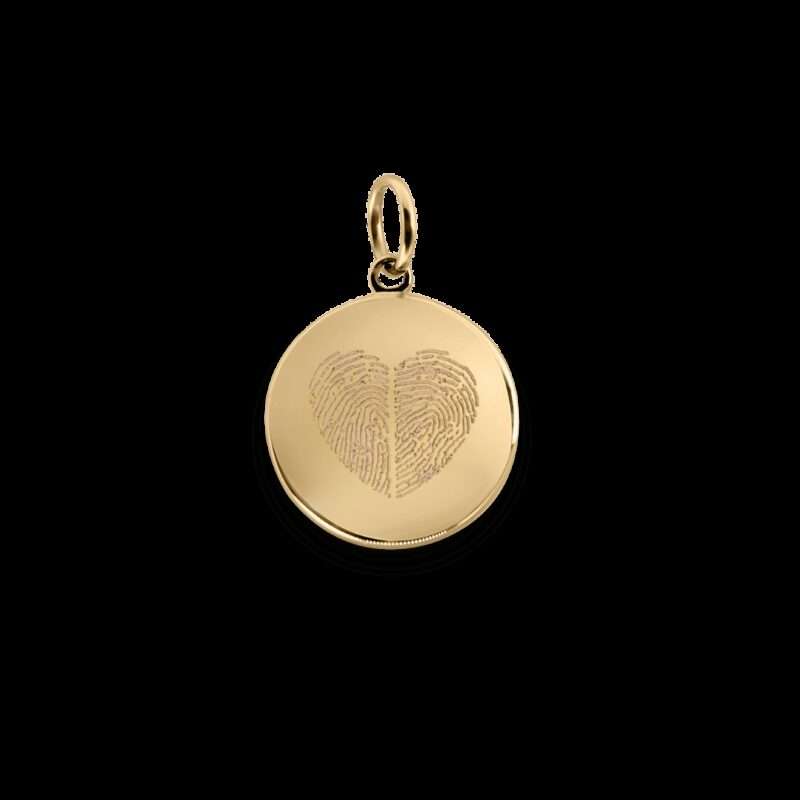 Bild von   fingerabdruck herz mit zwei abjpg | 🌟 Gravur nach Wunsch 🪄