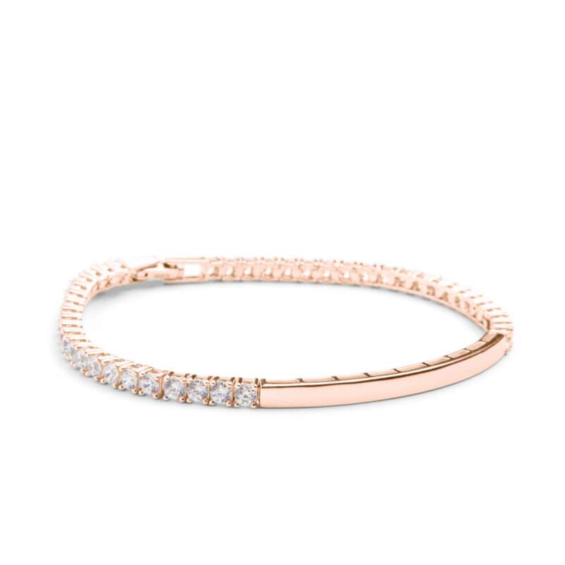 Bild von   amoonic damen tennisarmband sejpg | 🌟 Gravur nach Wunsch 🪄