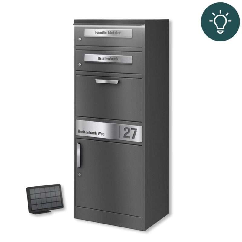 Bild von   metzler paketbox mit  briefkajpg | 🌟 Gravur nach Wunsch 🪄