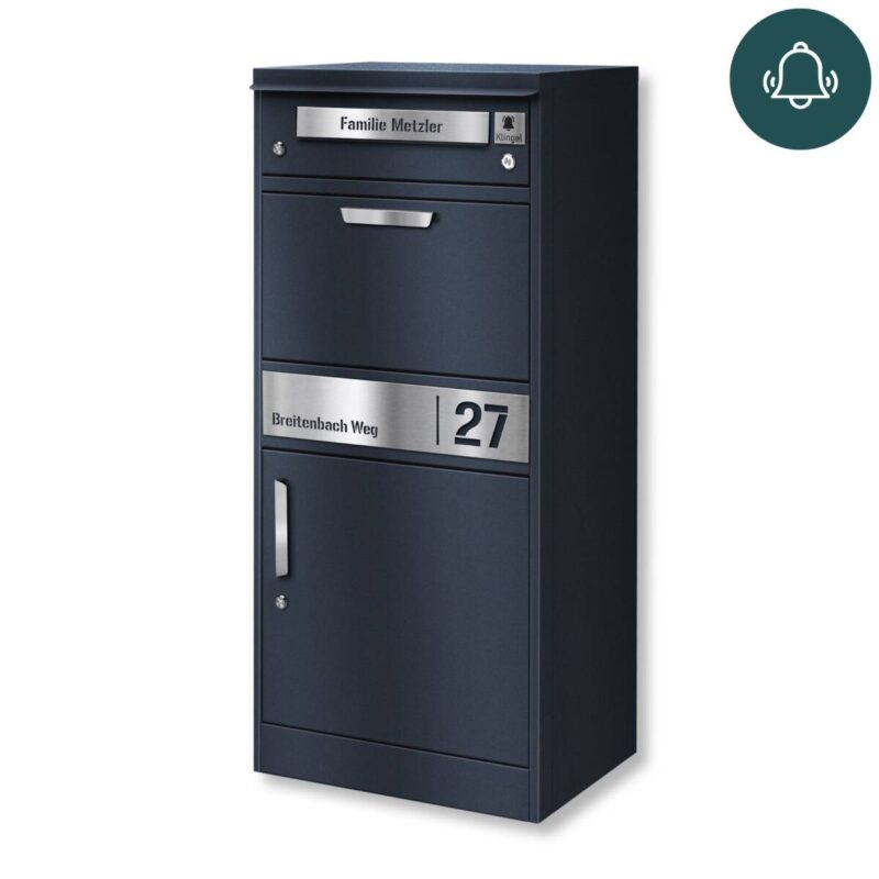 Bild von   metzler funk paketbox mit klinjpg | 🌟 Gravur nach Wunsch 🪄