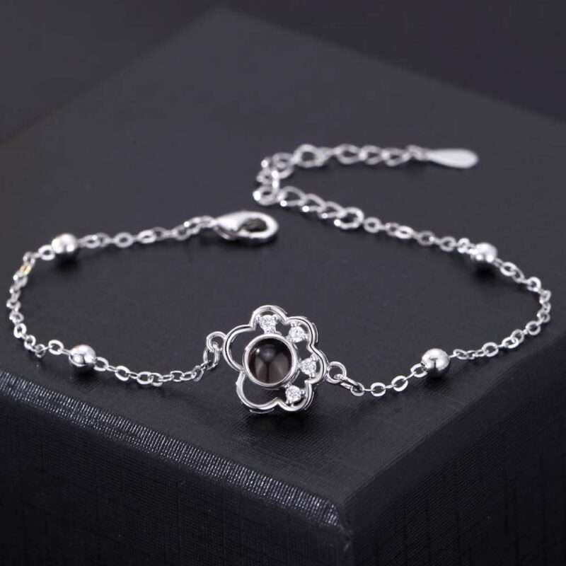 Bild von   foto projektion armband mit bijpg | 🌟 Gravur nach Wunsch 🪄