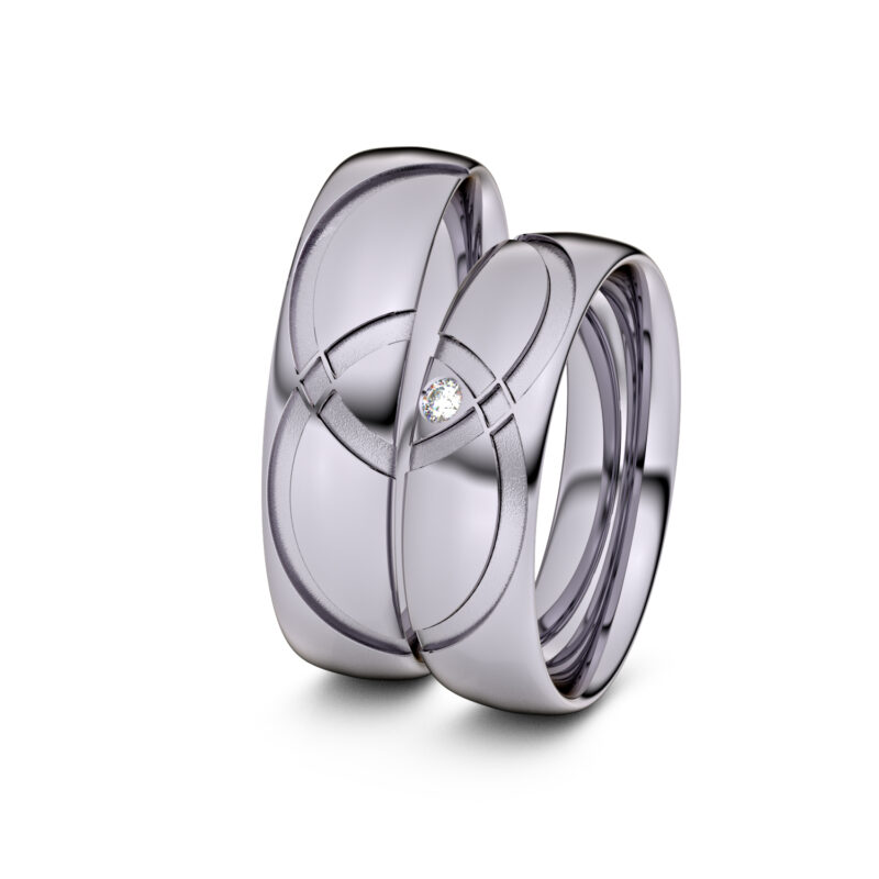 Bild von   modell tr doppelring erjpg | 🌟 Gravur nach Wunsch 🪄