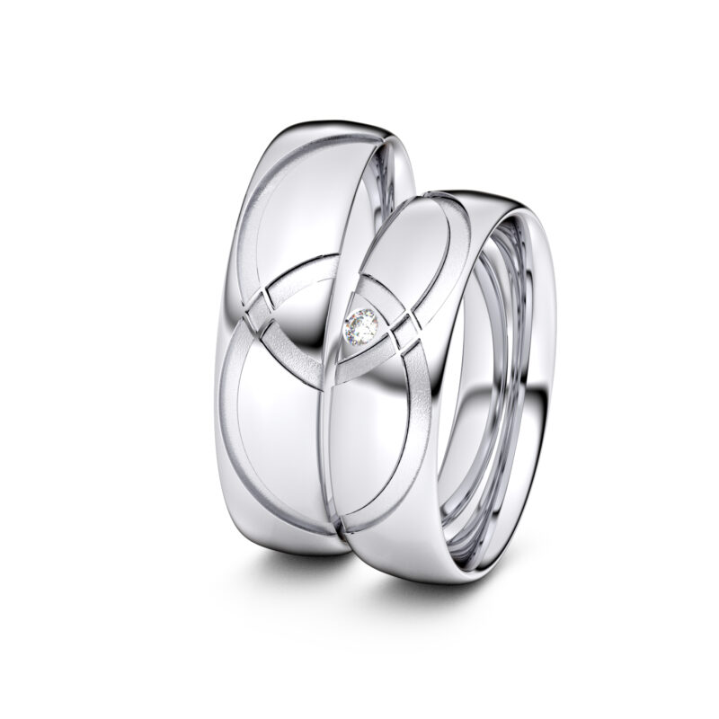 Bild von   modell tr doppelring erjpg | 🌟 Gravur nach Wunsch 🪄