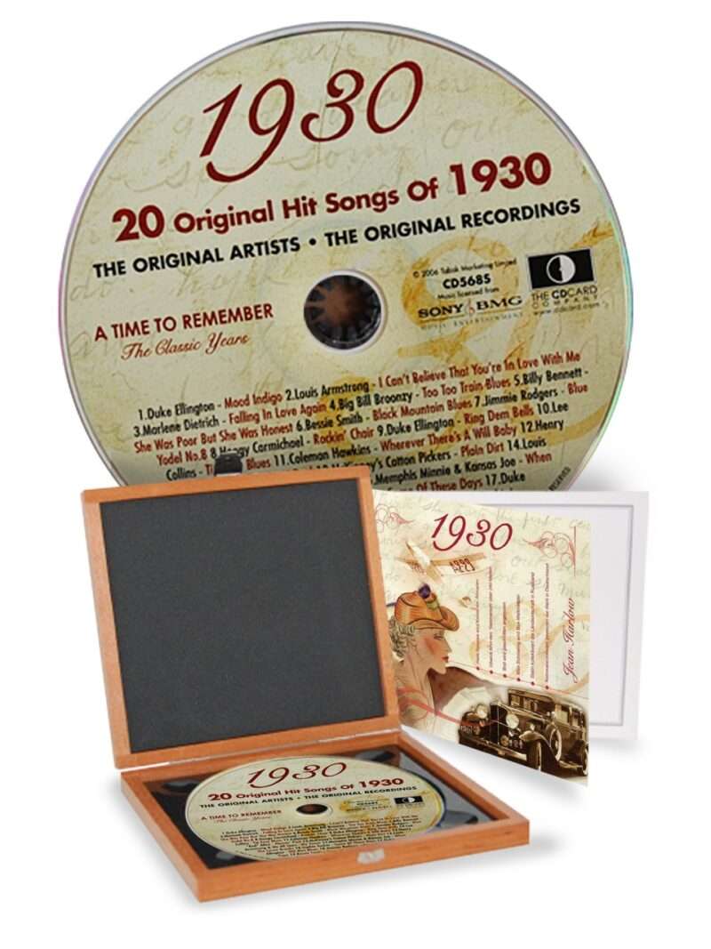 Bild von   cd  musik hits in luxusboxjpg | 🌟 Gravur nach Wunsch 🪄