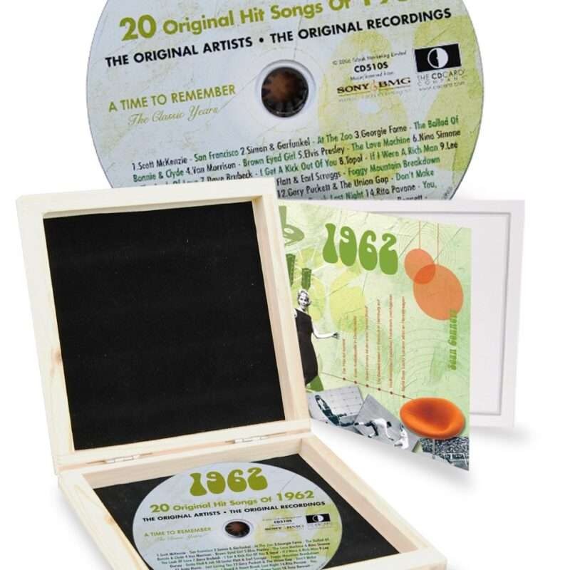 Bild von   cd  musik hits in luxusoxjpg | 🌟 Gravur nach Wunsch 🪄