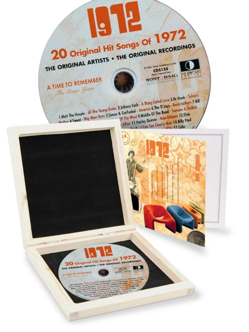 Bild von   cd  musik hits in luxusboxjpg | 🌟 Gravur nach Wunsch 🪄