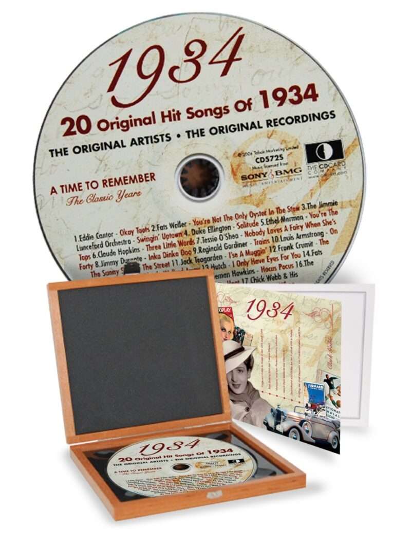 Bild von   cd  musik hits in luxusboxjpg | 🌟 Gravur nach Wunsch 🪄