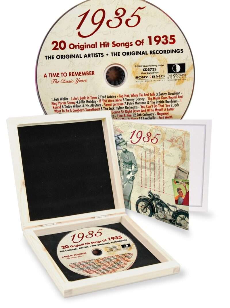 Bild von   cd  musik hits in luxusboxjpg | 🌟 Gravur nach Wunsch 🪄