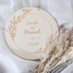 🖼️ 79521-1-personalisiertes-hochzeitsschi.jpg | 🌟 Gravur nach Wunsch 🪄 Bild von personalisiertes hochzeitsschijpg | 🌟 Gravur nach Wunsch 🪄