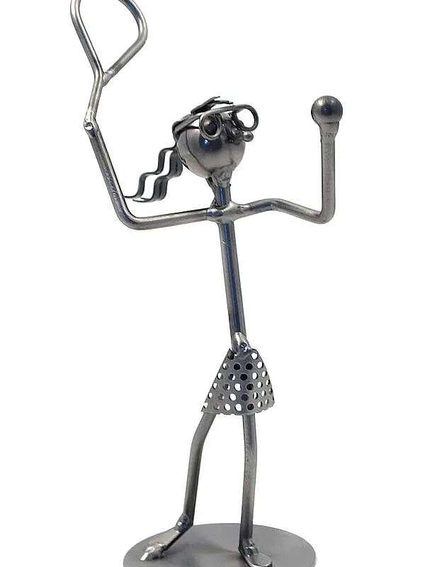 Bild von   schraubenmaennchen tennis ladyjpg | 🌟 Gravur nach Wunsch 🪄