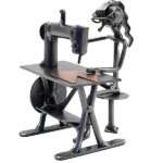 Bild von   metallmann naeherin schneidejpg | 🌟 Gravur nach Wunsch 🪄