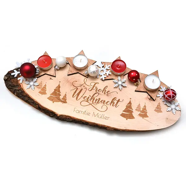 Bild von   baumscheibe winterwald als ujpg | 🌟 Gravur nach Wunsch 🪄