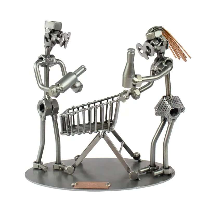 Bild von   schraubenmaennchen shoppingjpg | 🌟 Gravur nach Wunsch 🪄