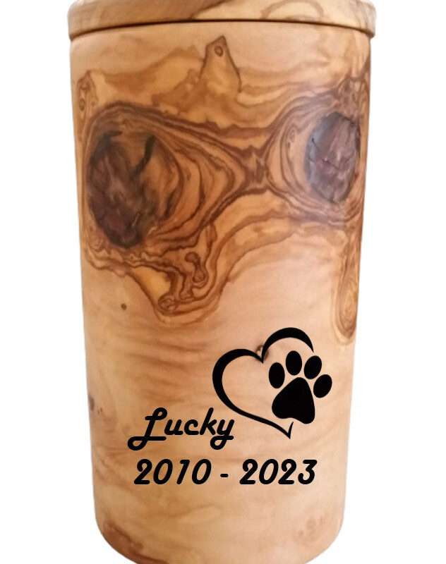 Urne für Tiere bis ca. 15 kg Lebendgewicht