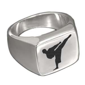 Massiver Siegelring 925 Sterling Silber mit Ihrer persönlichen Gravur, 17mm