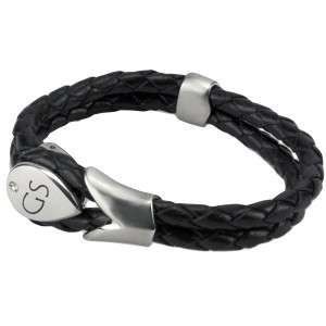 Bild von   lederarmband mit tropfenverchljpg | 🌟 Gravur nach Wunsch 🪄