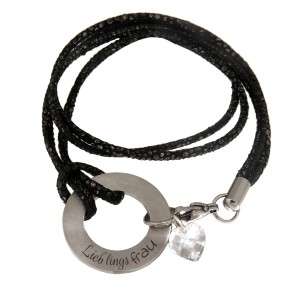 🖼️ 80719-1-echtlederarmband-schwarz-glitz.jpg | 🌟 Gravur nach Wunsch 🪄 Bild von echtlederarmband schwarz glitzjpg | 🌟 Gravur nach Wunsch 🪄