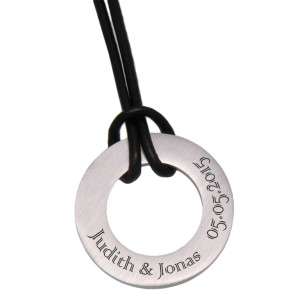 Bild von   donut anhaenger gross rund cmjpg | 🌟 Gravur nach Wunsch 🪄