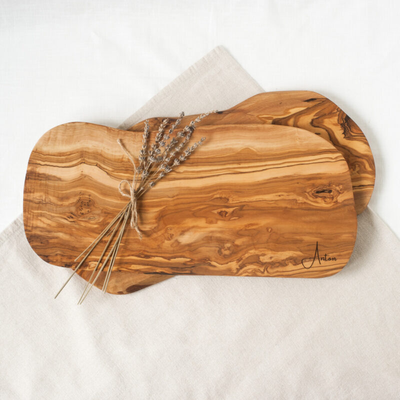 Bild von   schneidebrett olivenholz mit ijpg | 🌟 Gravur nach Wunsch 🪄