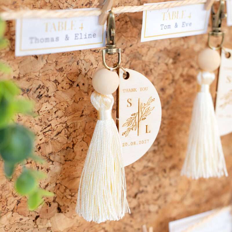 Bild von   vanille schluesselanhaengerg mjpg | 🌟 Gravur nach Wunsch 🪄