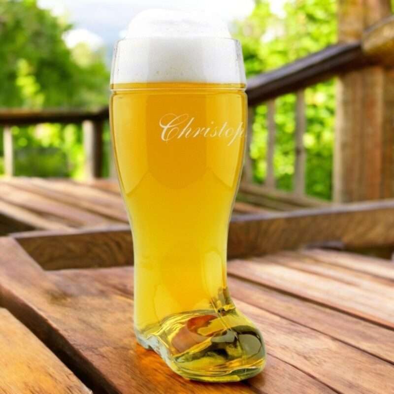 Bild von   bierstiefel mit gravur biergjpg | 🌟 Gravur nach Wunsch 🪄