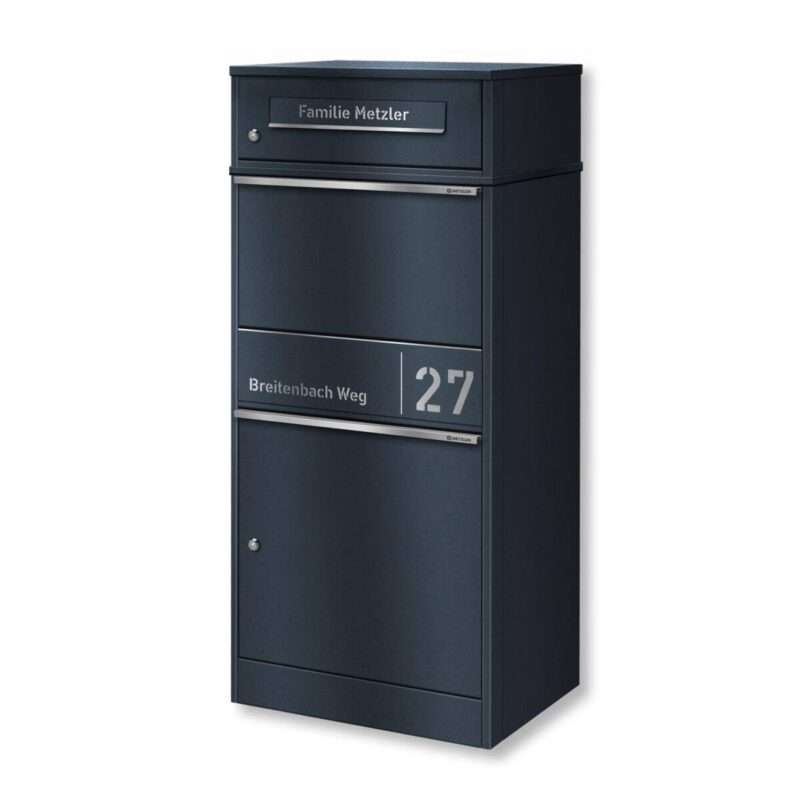Bild von   metzler paketbox mit briefkastjpg | 🌟 Gravur nach Wunsch 🪄