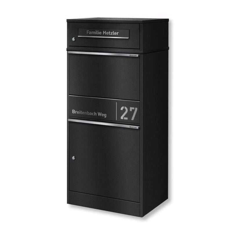 Bild von   metzler paketbox mit briefkastjpg | 🌟 Gravur nach Wunsch 🪄