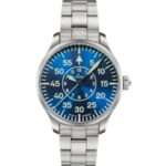 Bild von   fliegeruhr basis aachen blauejpg | 🌟 Gravur nach Wunsch 🪄