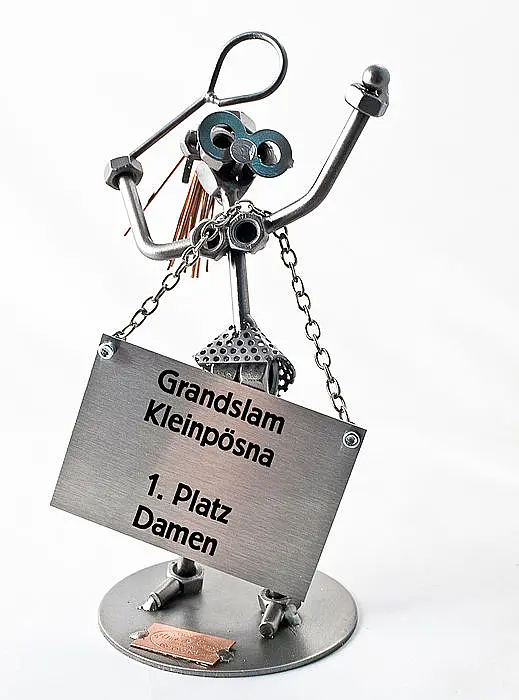 Bild von   schraubenmaennchen tennisladyjpg | 🌟 Gravur nach Wunsch 🪄