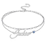 Bild von   fusskettchen aus sterlingsilbepng | 🌟 Gravur nach Wunsch 🪄