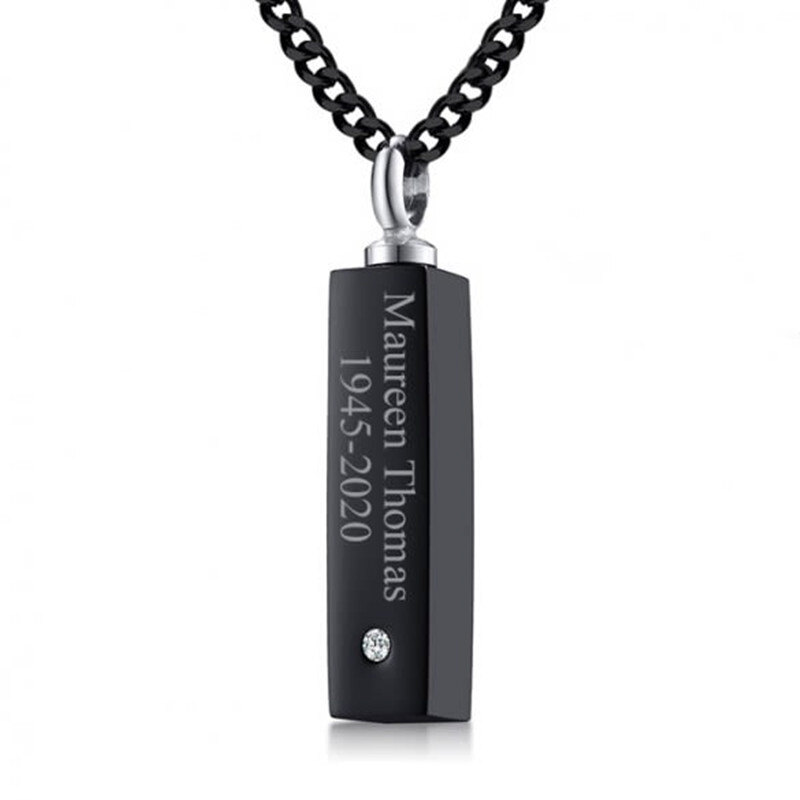 Bild von   sterling silber mit schwarz plpng | 🌟 Gravur nach Wunsch 🪄