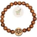 Bild von   olivenholz armband mit sternzejpg | 🌟 Gravur nach Wunsch 🪄