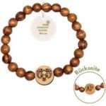 Bild von   olivenholz armband mit sternzejpg | 🌟 Gravur nach Wunsch 🪄