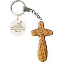 Bild von   personalisierter kreuz schluesjpg | 🌟 Gravur nach Wunsch 🪄