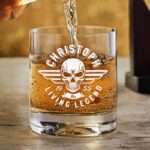 Bild von   whiskyglas mit gravur livingjpg | 🌟 Gravur nach Wunsch 🪄