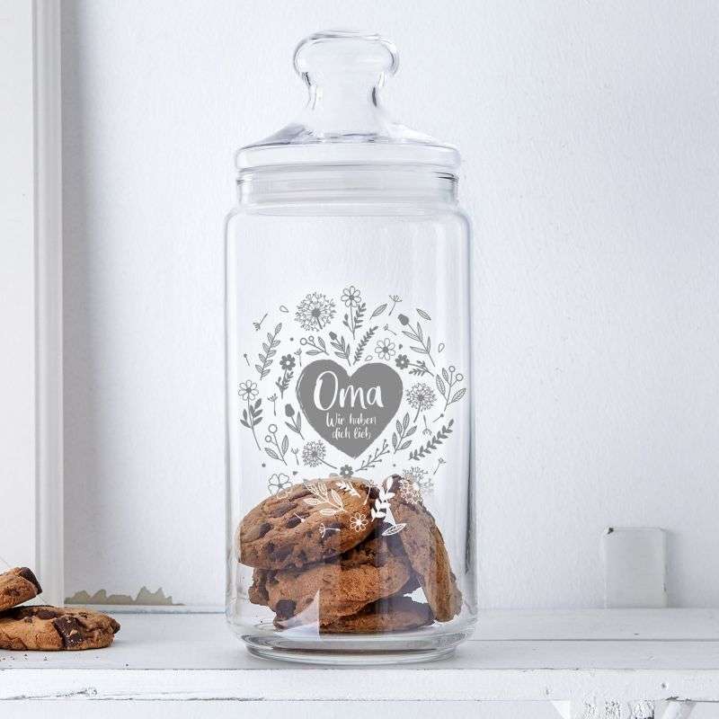 Bild von   keksglas mit gravur fuer omajpg | 🌟 Gravur nach Wunsch 🪄