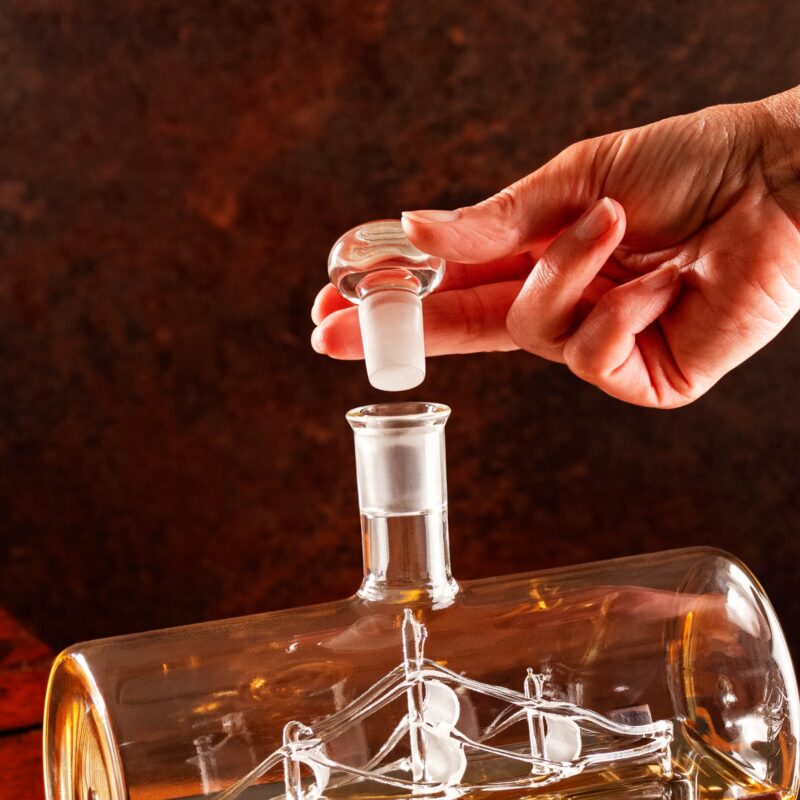 Bild von   whisky set mit gravur fass kjpg | 🌟 Gravur nach Wunsch 🪄