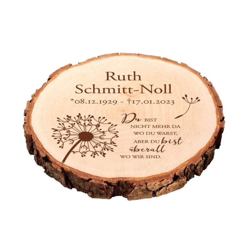 Bild von   personalisierte baumscheibe mijpg | 🌟 Gravur nach Wunsch 🪄