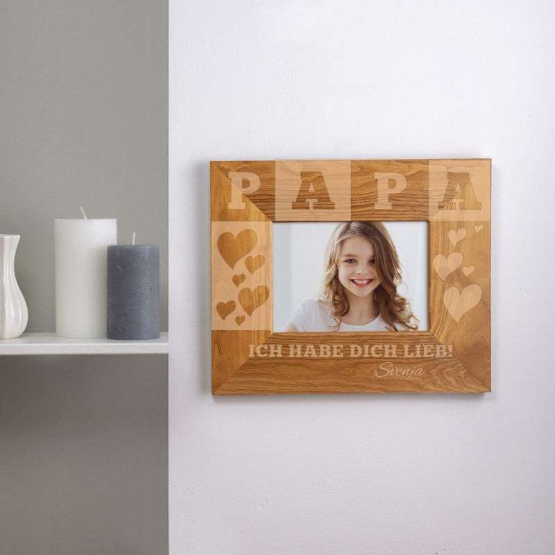 Bild von   bilderrahmen mit gravur fuer pjpg | 🌟 Gravur nach Wunsch 🪄