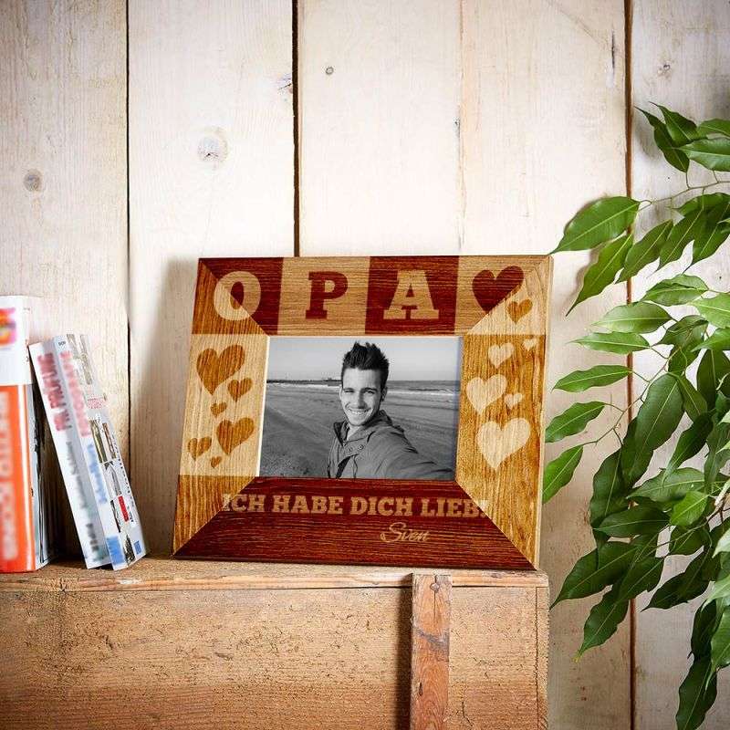 Bild von   bilderrahmen mit gravur fuer ojpg | 🌟 Gravur nach Wunsch 🪄