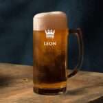 Bild von   bierkrug mit gravur kronejpg | 🌟 Gravur nach Wunsch 🪄