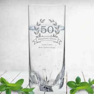 Bild von   trinkglas saftglas mit indivjpg | 🌟 Gravur nach Wunsch 🪄
