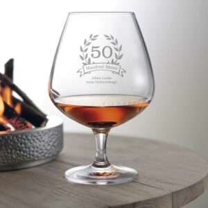 Bild von   cognacglas weinbrandglas mitjpg | 🌟 Gravur nach Wunsch 🪄