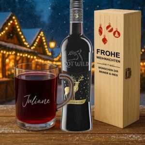 Bild von   persoenliches gluehwein geschejpg | 🌟 Gravur nach Wunsch 🪄
